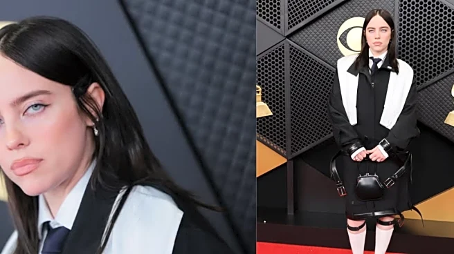 Billie Eilish Makes A Statement In Reconstructed Hodakova Look And 'ICE Out' Pin At The 2026 Grammys