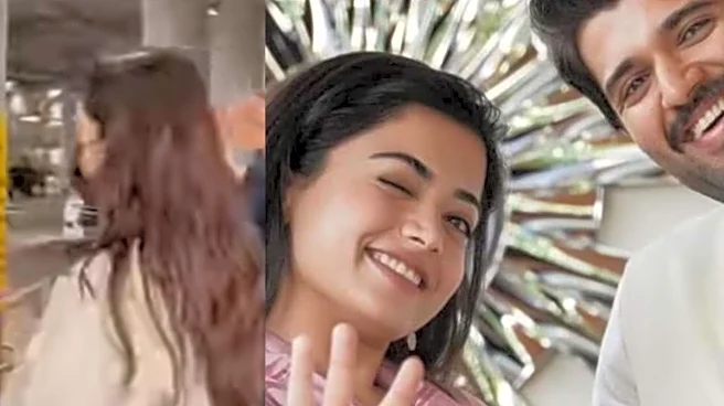 Rashmika Mandanna Stops To Give Autograph To Fan Amid Wedding Rumours With Vijay Deverakonda