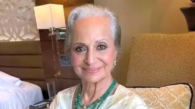 Sonam Kapoor Wishes Waheeda Rehman On Her Birthday With A Sweet Post