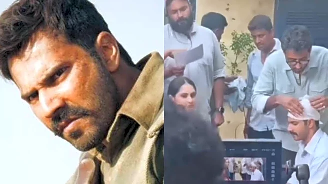 Varun Dhawan Gets ‘Finishing Touches’ From Director In Unseen Video From Border 2 Sets