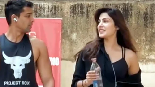 Rhea Chakraborty, Brother Showik Are The Coolest Gym Buddies | Video