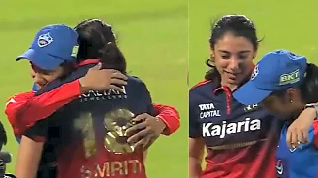 Smriti Mandhana Wins Hearts, Emotional Moment With Jemimah Rodrigues Goes Viral
