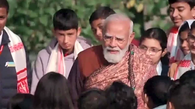 'Don't Waste Time Because It's Cheap': PM Modi Urges Students To Use Internet Responsibly