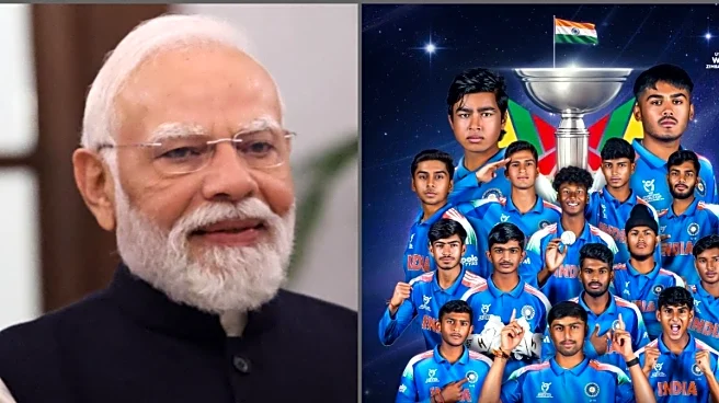 'Will Inspire Many Young Sportspersons': PM Modi's Message To U-19 Cricket Team On World Cup Win