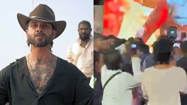 Shahid Kapoor Mobbed By Fans At O'Romeo Song Launch, Actor Briefly Leaves Stage | Watch