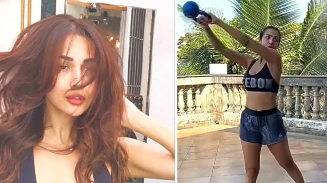 Malaika Arora Swings It Right: The Kettlebell Moves Powering Her Super-Fit 50+ Glow