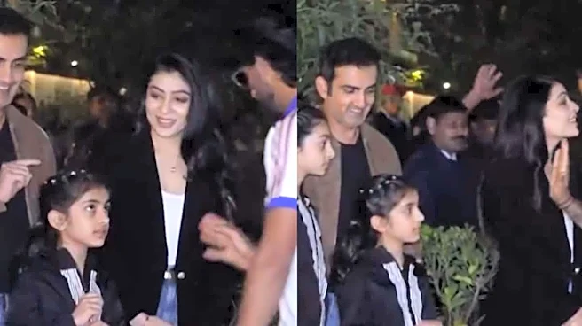 Gautam Gambhir, Wife, Host Indian Cricketers For Dinner At Delhi Home | Watch