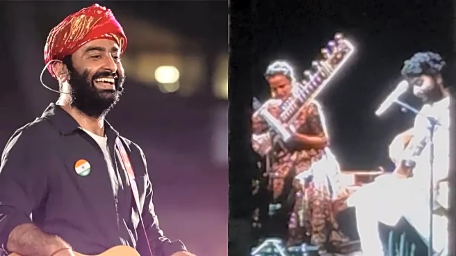 Arijit Singh Marks His FIRST Live Performance Following Retirement From Playback Singing | Video