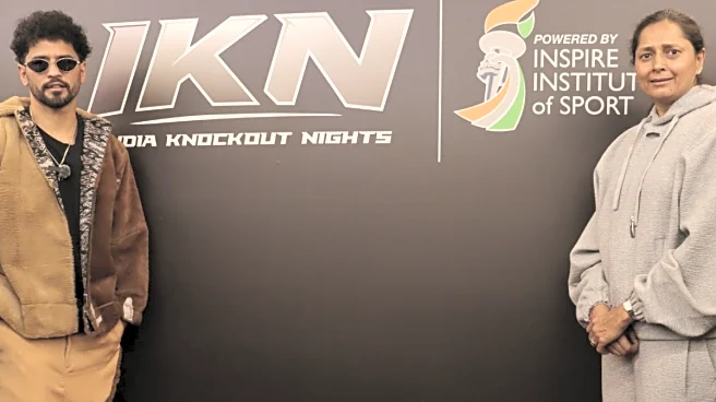 Neeraj Goyat Launches India Knockout Nights Boxing League With IIS
