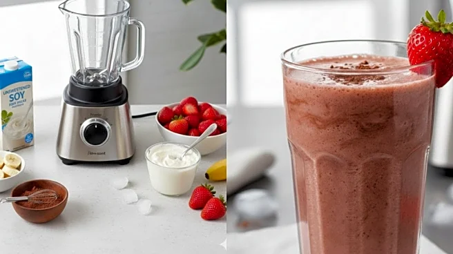 Trying To Lose Weight? This 5-Minute Protein Shake Has Cocoa And Strawberries