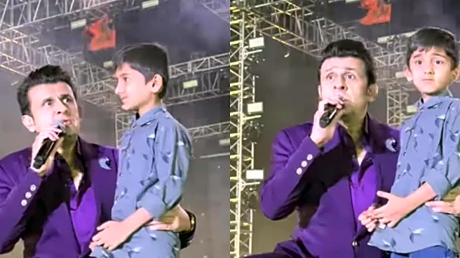 Sonu Nigam’s Sweet Gesture Wins Hearts As He Helps Lost Boy Find Family During Live Concert
