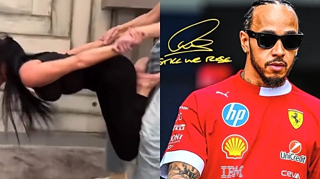 Kim Kardashian And Sisters Fail ‘Titanic Challenge’ As Lewis Hamilton Appears To Cheer On