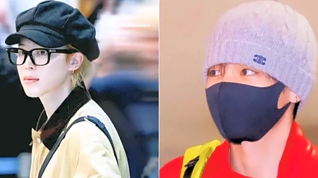 BTS' V And Jimin Returns To Seoul Amid Heightened Security Following Threats In Portugal