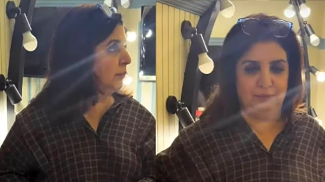 No One Goes Hungry On Set When Farah Khan Is Around. Video Courtesy: Ananya Panday