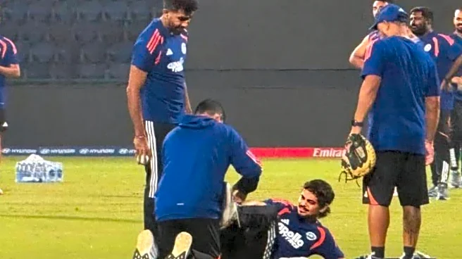 Ishan Kishan In Pain After Getting Hit On Toe By Jasprit Bumrah, Pics Go Viral