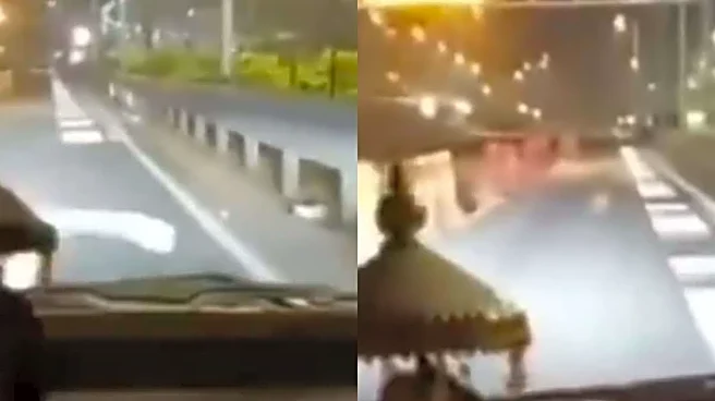 Mumbai Coastal Road Now Plays ‘Jai Ho’ As Cars Drive Over Musical Stretch, But Internet Says ‘Can We Have Pothole-Free Roads’