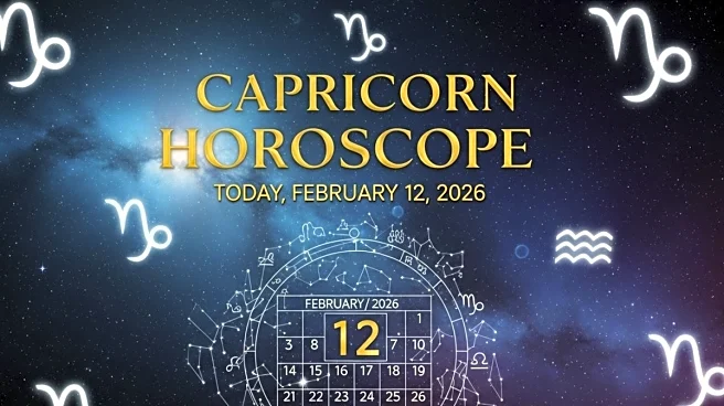 Capricorn Horoscope Today, February 12, 2026