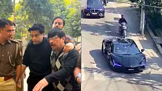 Kanpur Lamborghini Crash: Tobacco Baron's Son Shivam Mishra Gets Bail Hours After Arrest