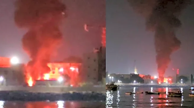 Fire Breaks Out At Naval Dockyard In South Mumbai