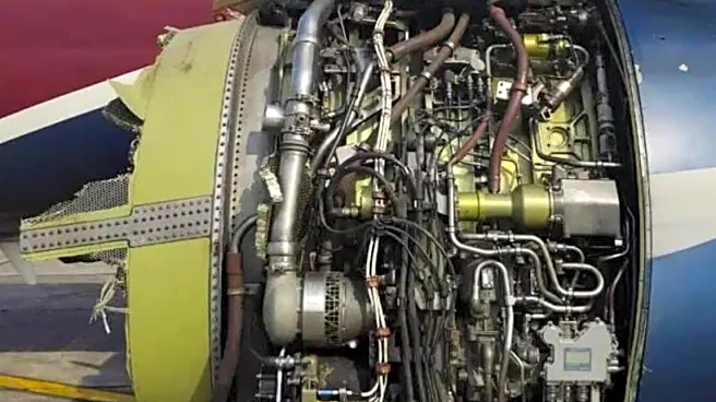 Mid-Air Blast Damages Jet Engine, Flight Makes Emergency Landing | Video