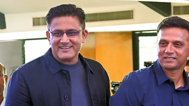 Anil Kumble And Rahul Dravid To Have Stands Named After Them At M Chinnaswamy Stadium