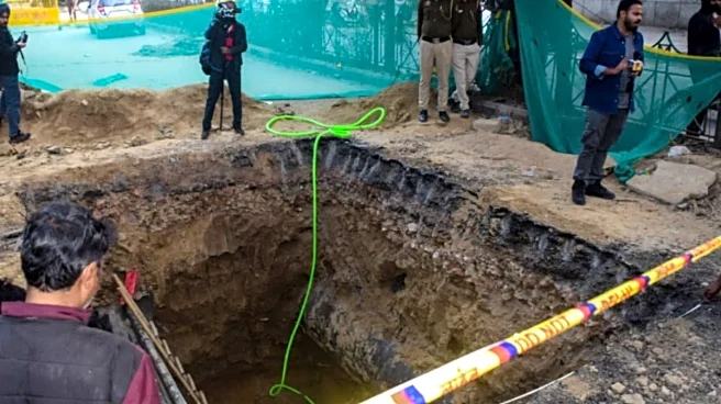 CCTV Shows Labourer Barricading Janakpuri Pit After Biker's Fatal Fall, Delhi Police Tell Court