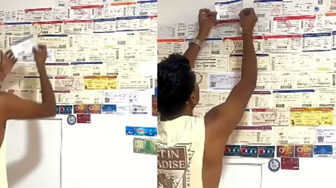 Bengaluru Man Turns Every Boarding Pass Into Unique Memory Wall, Calls It ‘Mandatory Ritual’