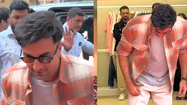 Ranbir Kapoor Steps Out In Style To Celebrate His Store ARKS’s 1st Anniversary