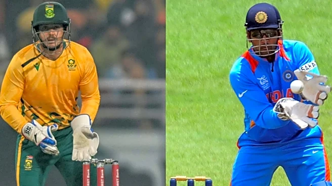 Quinton De Kock Creates History, Breaks MS Dhoni's Record Of...