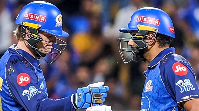 Mumbai Indians Break Record Of Their Highest Successful Run Chase In IPL