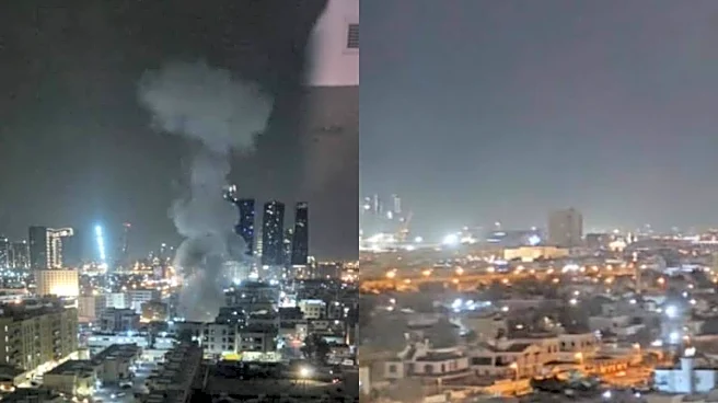 Fire Breaks Out After Debris From Iran Missile Interception Hits Dubai Home, 4 Injured