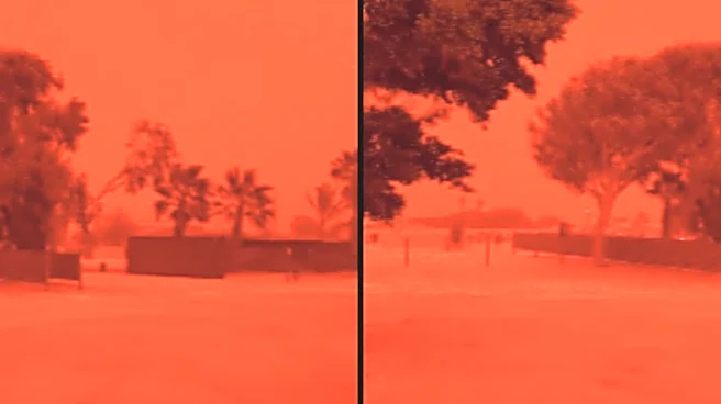 Why Did Western Australia’s Sky Turn Blood-Red? Viral Video Stuns Internet