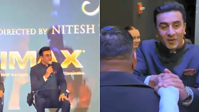 Ramayana: Ranbir Kapoor’s ‘Rama’ Teaser Unveiled In LA, Videos From Event Go Viral | Watch