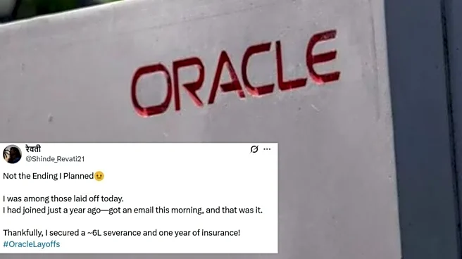 'Not The Ending I Planned': Indian Oracle Employees Shocked After Brutal 6 AM Termination Emails