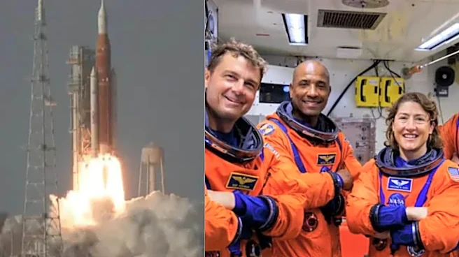 NASA’s Artemis II With 4 Astronauts Aboard Lifts Off For Historic Lunar Space Mission