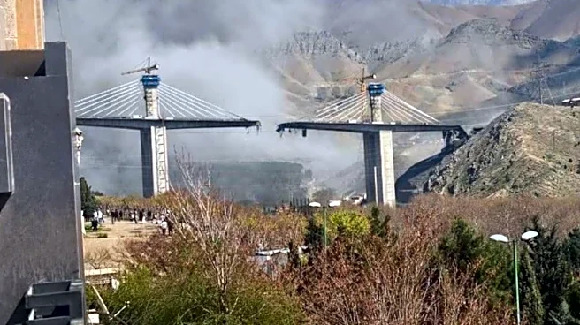 Iran's Iconic B1 Bridge, Highest In Middle East, Cut In Half After US Strikes | Watch