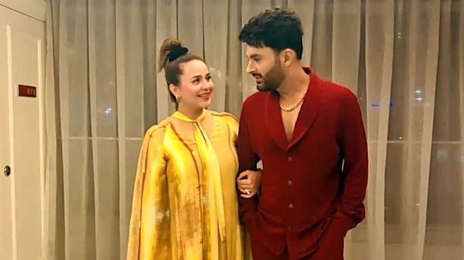 Kapil Sharma Looks Stunning In Red, Wife Ginni Drops Romantic Photo On Birthday