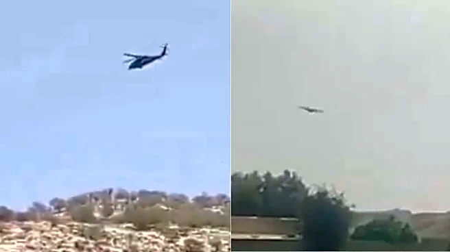 US Choppers Searching For Downed Jet Crew Iran Claims It Hit? Video Sparks Buzz
