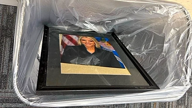 Pam Bondi's Official DOJ Portrait Dumped In Trash Can A Day After Trump Fires Her