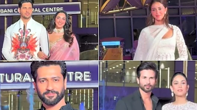 Sidharth Malhotra-Kiara Advani Turn Heads At NMACC's 3rd Anniversary; Shahid-Mira, Vicky Kaushal And More Join