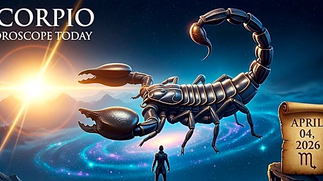 Scorpio Horoscope Today, April 04, 2026