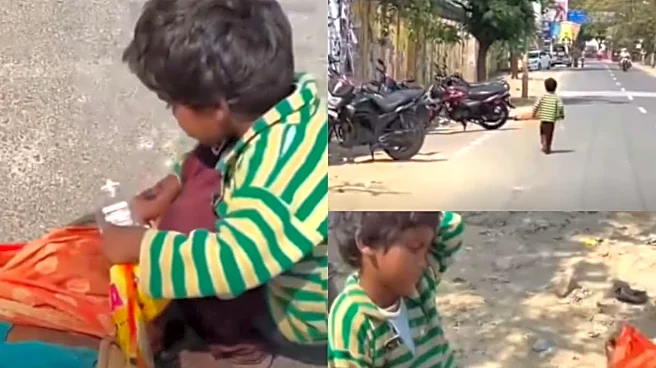 Kanpur Woman Collapses In Heat, Son Runs Barefoot For Water – But 'Bystanders Just Film, Don’t Help'