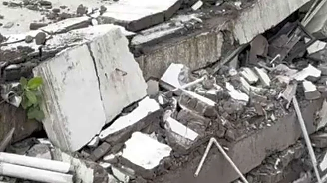 Four-Storey Building Collapses In Madhya Pradesh's Anuppur; At Least Six Feared Trapped