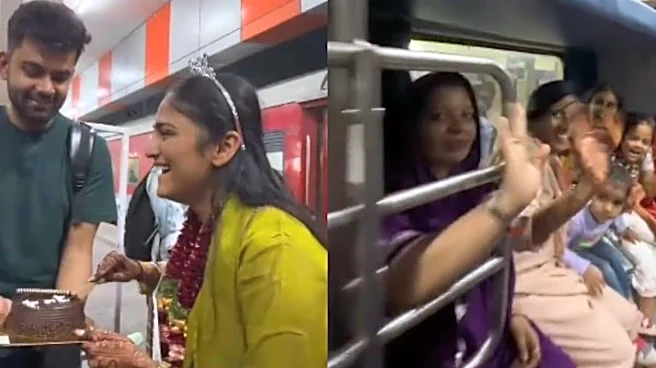 Marwari Family Books Entire Railway Coach For A Wedding Trip, Video Goes Viral