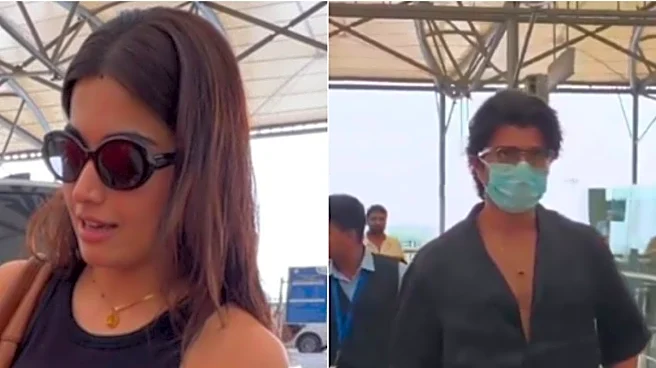 Rashmika Mandanna Jets Off With Vijay Deverakonda And His Family Ahead Of Her 30th Birthday | Watch