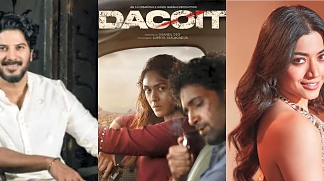Dulquer Salmaan And Rashmika Mandanna Cheer For Adivi Sesh-Mrunal Thakur, Praise Dacoit Trailer