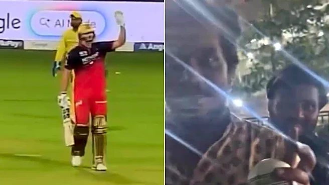 Lucky Fan Retrieves Ball After Tim David’s Massive Six Clears Chinnaswamy Roof | Watch