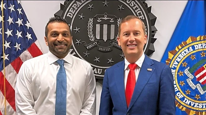 Sergio Gor Discusses US-India Cooperation Against Transnational Threats With FBI Chief Kash Patel