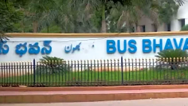 Andhra vs Telangana Bus Bhavan Row: Midnight Entry Sparks RTC Asset Dispute Again