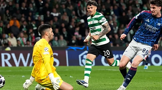 UEFA Champions League: Havertz Strikes Late As Arsenal Steal 1-0 Advantage Against Sporting